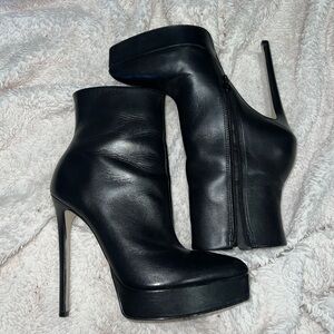 Steve Madden Black High Heel Boots